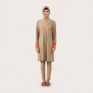 Factory Price Muslim Women's Burkini Specially Customized Thin and Non-transparent Suitable Muslim Burkini for