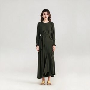 Modest Burkini for Muslim Women Full Coverage Islamic Swimwear Tight-Fitting Burqini Swimsuit for Surfing Beac