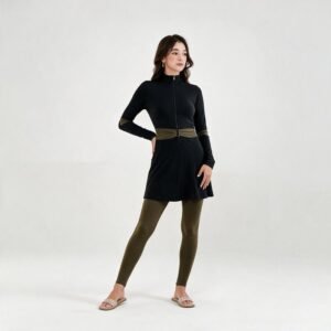 Muslim Modest Swimwear Burkini Set Quick Dry Breathable Full Cover Design