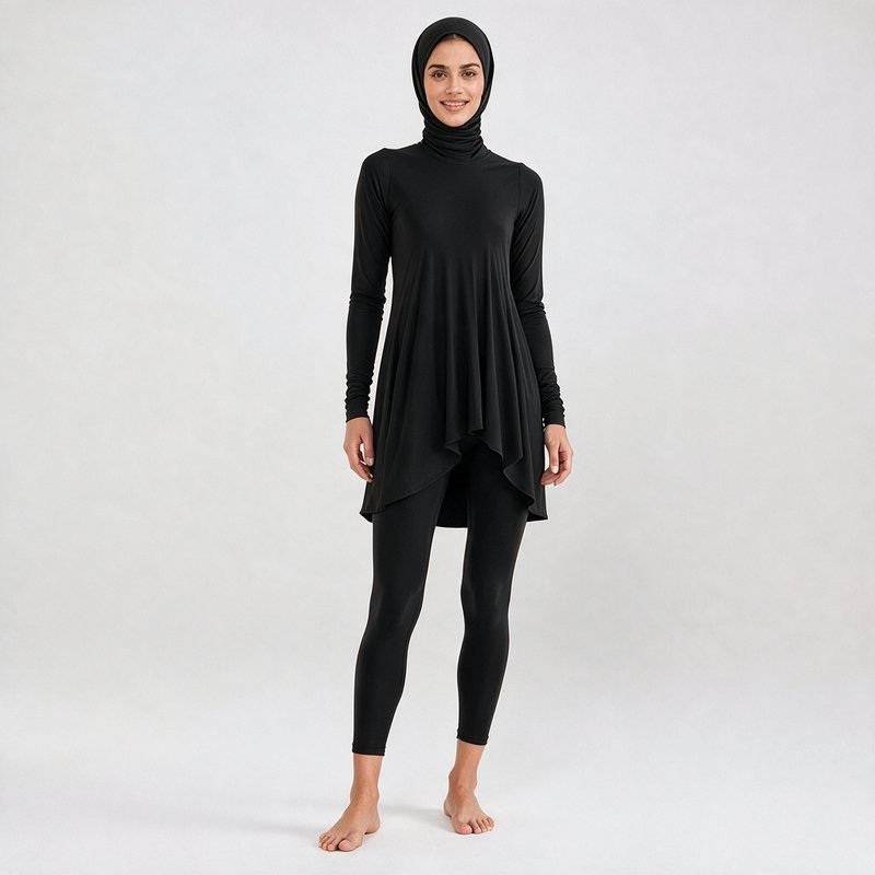 Muslim Women Burkini Modest Women Muslim Islamic Burkini Swimwear Modest Beach and Pool Burkini Pour Femme Mus