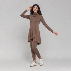 Alternative view of Custom Recyclable Women's Muslim Sportswear Yoga Sports Modest Active Wear