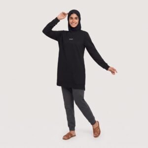 Alternative view of Factory Wholesale Price Lightweight and Breathable Muslim Women's Fitness Sportswear Islamic Conservative Clot