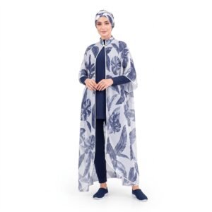 Alternative view of Islamic Modest Conservative Burkini Outfit for Muslim Women Full Body Custom Logo Breathable Modest Muslim Isl