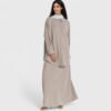 Fashionable Design Muslim Women’s Modest Lapel Shirt and Dress Sets Customized Colors and LOGO Islamic Modest