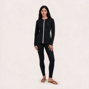 Alternative view of Modest Muslim Burkini Set Islamic Conservative Full Coverage Bulk Wholesale With Sarong Modest Muslim Islamic