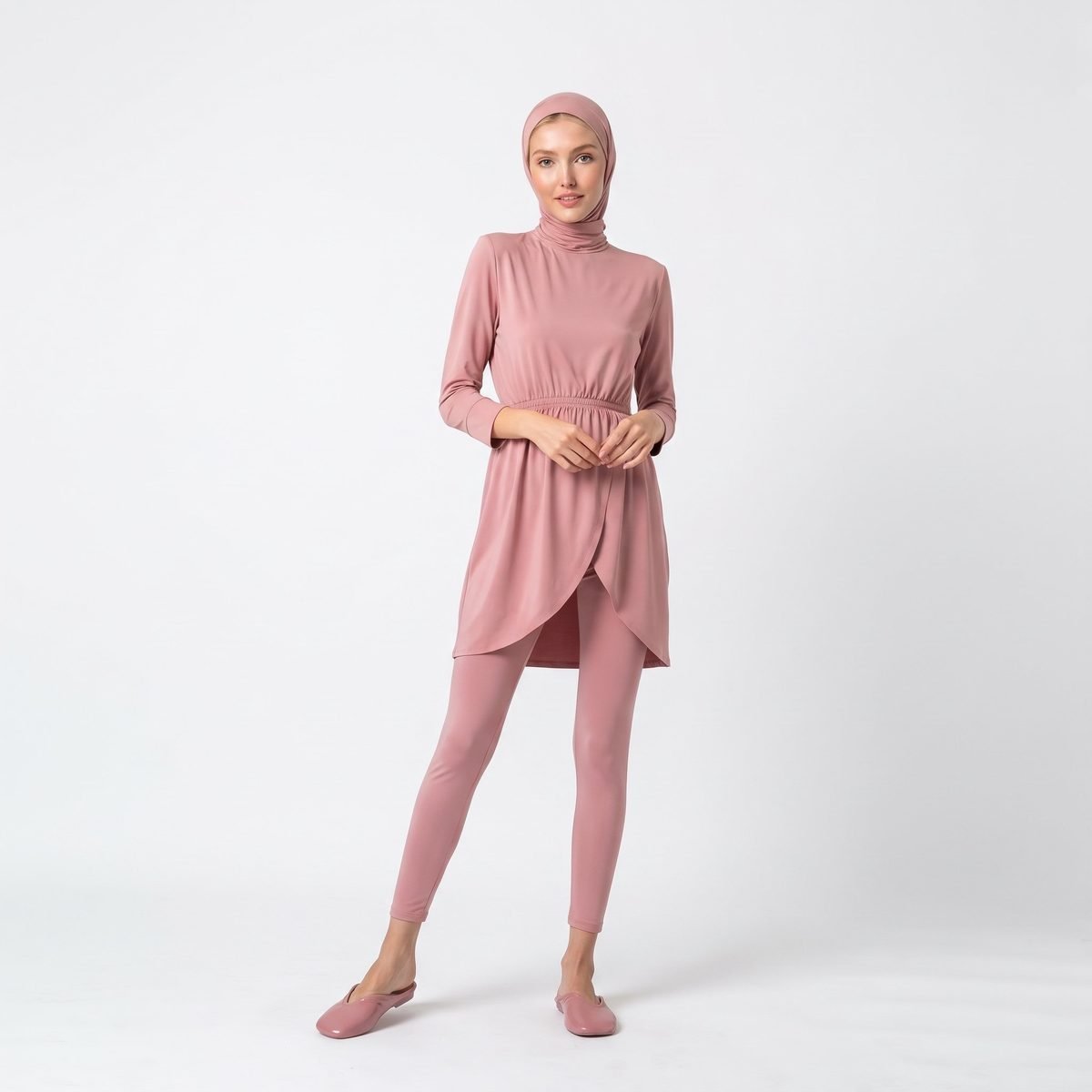 Muslim Modest Swimwear Burkini Premium Fabric Breathable Quick Dry Quality - Image 2