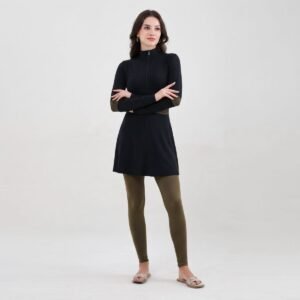 Alternative view of Muslim Modest Swimwear Burkini Set Quick Dry Breathable Full Cover Design