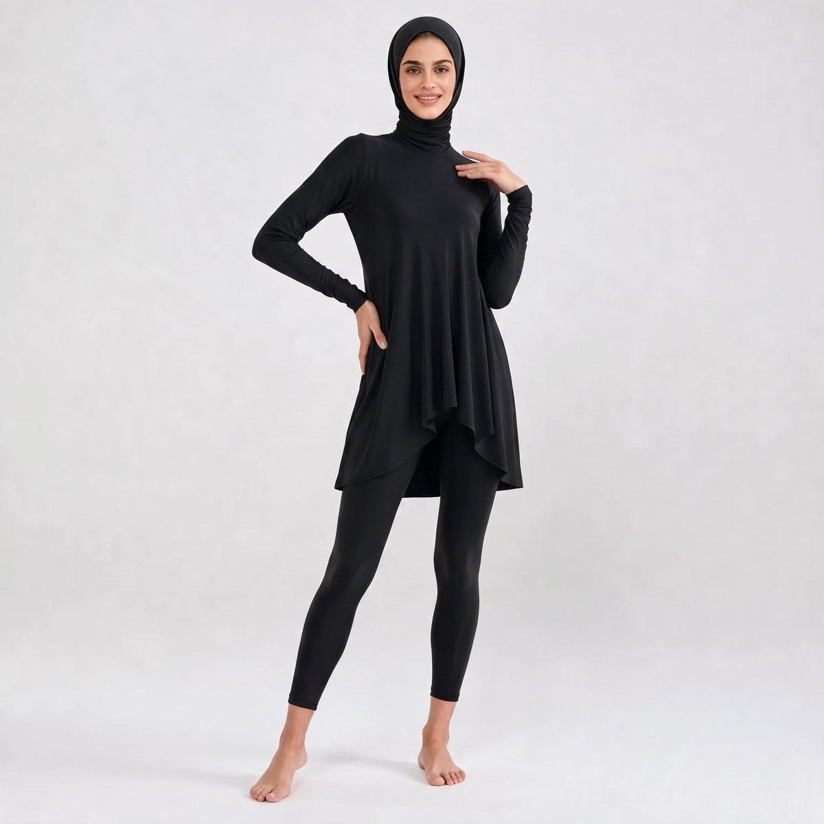 Muslim Women Burkini Modest Women Muslim Islamic Burkini Swimwear Modest Beach and Pool Burkini Pour Femme Mus - Image 2