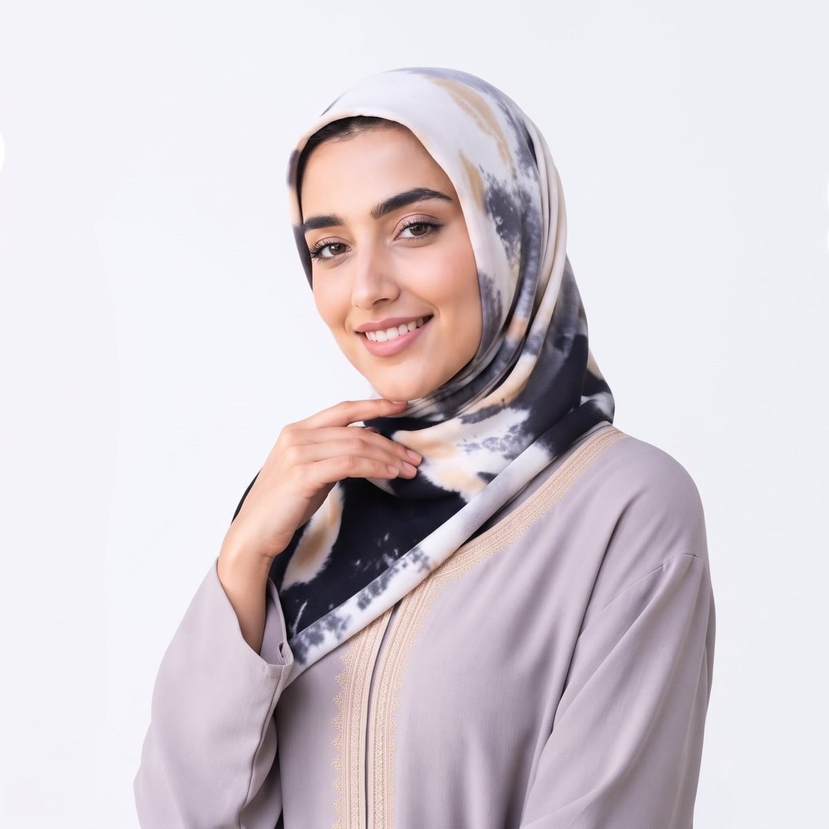 Simple Modal Jersey Hijab Soft Light Elastic Muslim Ladies Headscarf For All Season Casual Wrap - Image 2