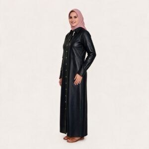 Alternative view of Solid Pink Jersey Hijab Stretch Breathable Muslim Ladies Modest Head Wrap For Casual Wear