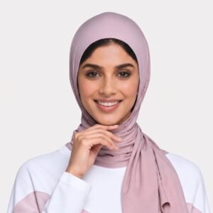 Alternative view of Sports Instant Hijab Muslim Women Quick Dry Breathable Stretch Jersey Modest Athletic Headscarf