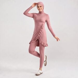 Alternative view of Women Burkini Islamic Swimwear Modest Fit Quick Dry Breathable Design