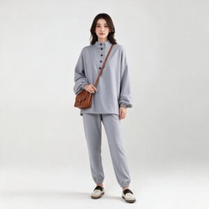 Muslim Islamic Modest Sportswear Women Athletic Clothing Set With High Quality Fabric and Stitching